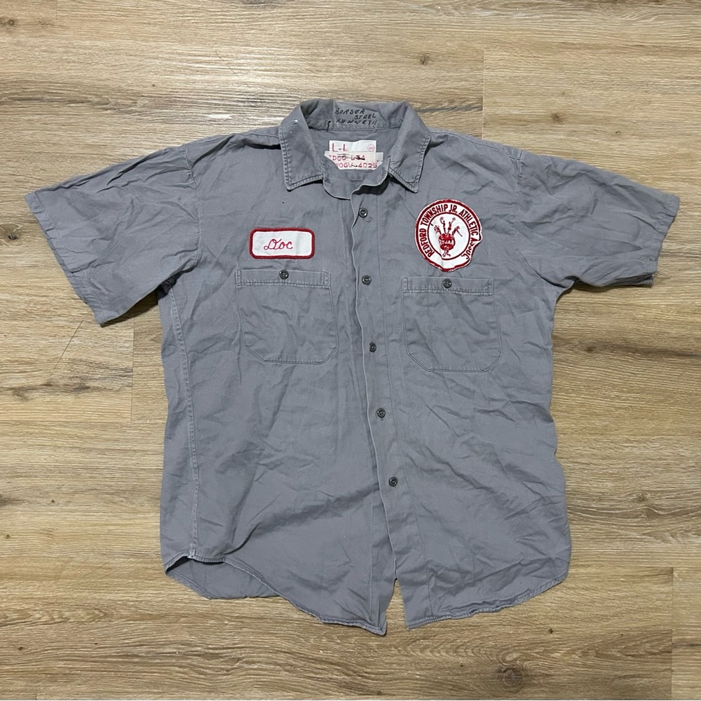 Gray Border Steel Kenneth Shirt